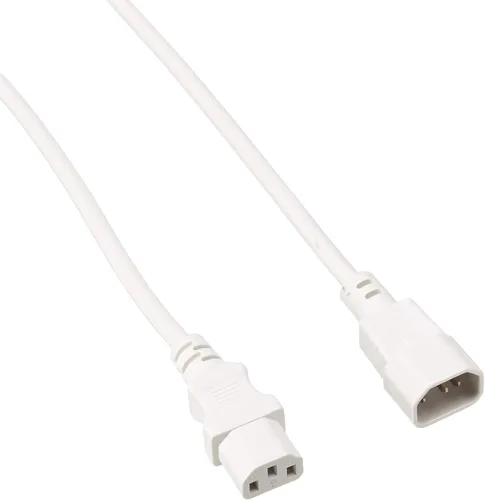 Vista 20 de Cable de alimentación C2G, cable de extensión corto, cable de extensión de alimentación, cable de alimentación de bloqueo, 10A, 250V, negro, 1 pie