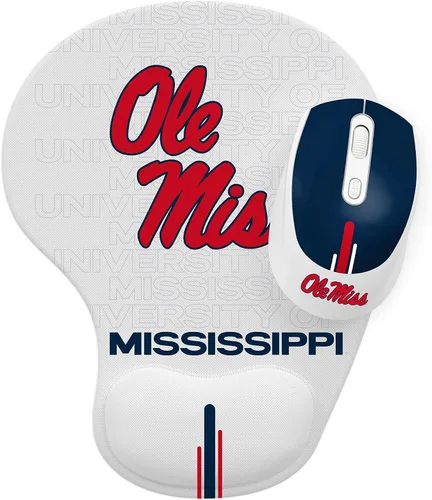 Vista 52 de SOAR Mouse Inalámbrico y Alfombrilla de Mouse Unisex NCAA