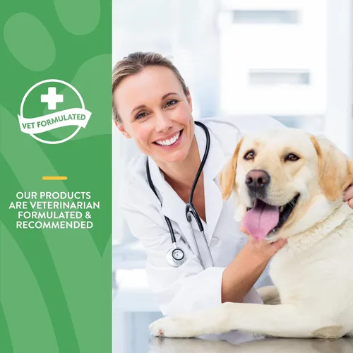 Vista 8 de NaturVet Probióticos y enzimas avanzados - Apoya y equilibra a las mascotas con estómagos sensibles - 240 unidades y suplemento todo en uno
