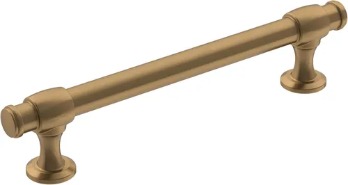 Vista 55 de Amerock Mango de gabinete Bronce champán 3-3/4 pulgadas (96 mm) de centro a centro Winsome paquete de 1 unidad Tirador de cajón Manija
