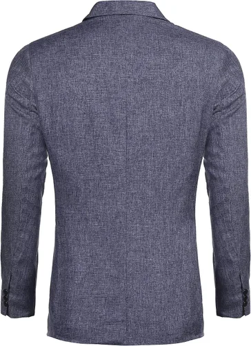 Vista 3 de Coofandy - Chaquetas de traje casuales para hombre, blazer liviano, abrigos deportivos de un botón