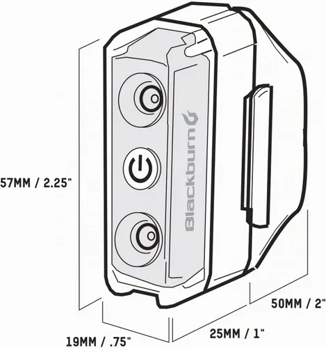 Vista 6 de Blackburn Dayblazer 65 Rear Light