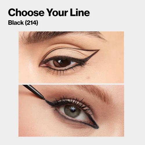 Vista 5 de Revlon ColorStay - Delineador de ojos de gel, maquillaje de ojos Micro Hyper Precision con difuminador integrado, impermeable, de larga duración