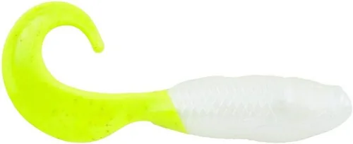 Vista 28 de Berkley GSSM Gulp Blanco (Pearl White/Chartreuse)
