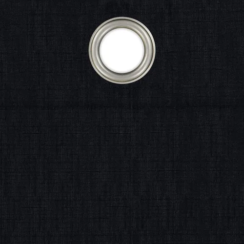 Vista 4 de ECLIPSE Kylie - Cortinas de ventana con ojales, para sala de estar (2 paneles), 37 x 95 pulgadas, color negro