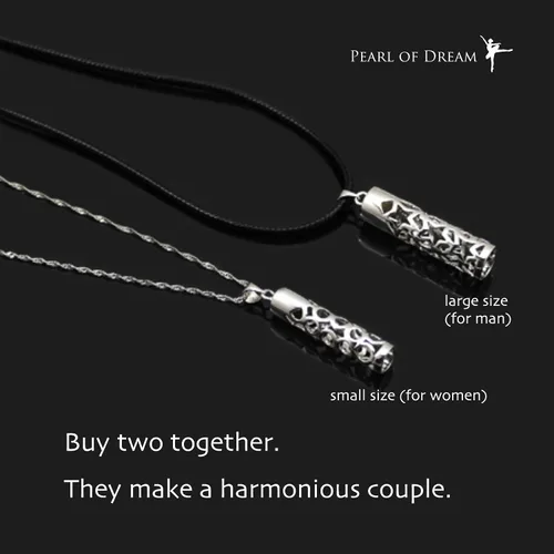 Vista 5 de Pearl of Dream Collar con colgante Stand By Me