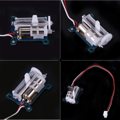 Vista 7 de Jadeshay Servo analógico micro digital de 0.05 oz para vuelo ultra micro 3D, carga de actuador lineal, par de 0.4 lbs/cm, velocidad de 0,12