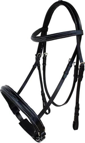 Vista 2 de Horse English Brown All-Purpose Trail Leather Bridle Reins 805EB02
