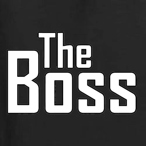 Vista 3 de The Boss The Real Boss - Conjunto de suéter con capucha para parejas a juego para él y para ella