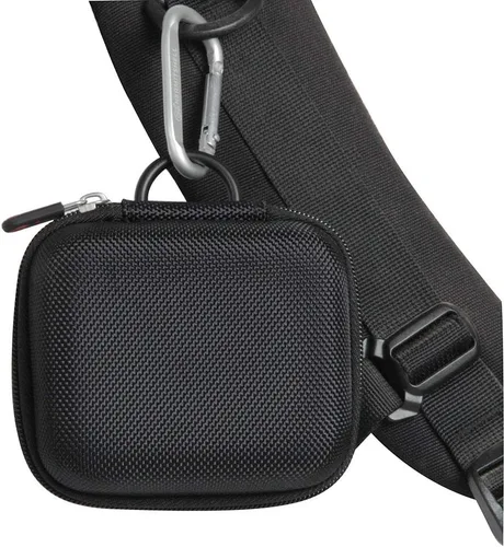 Vista 6 de Hermitshell Funda de viaje para JBL GO2 - Altavoz Bluetooth ultra portátil impermeable (negro)