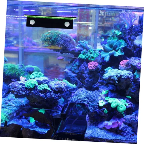 Vista 3 de balacoo Soporte fluorescente para acuario soporte de coral verde soporte de ventosa