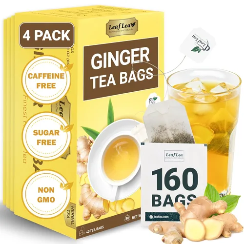 Vista 36 de LeafLea Bolsas de té de melón amargo natural, 40 bolsas de té de hierbas Cundeamor - Té de frutas Melon Amargo Gohyah Apoyo para el bienestar