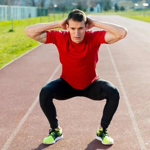 Vista 38 de Camisetas de entrenamiento para hombre, de manga corta, de secado rápido, atlético, gimnasio, activo, absorbe la humedad