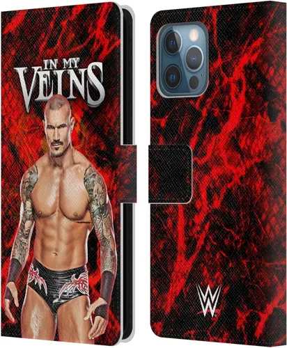 Vista 49 de Head Case Designs Officially Licensed WWE in My Veins Randy Orton Leather Wallet Case Compatible with Apple iPhone 11