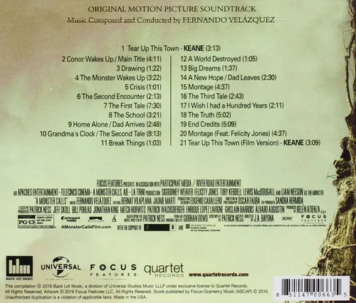 Vista 2 de A Monster Calls Original Soundtrack