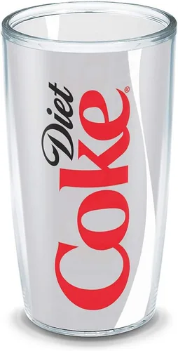 Vista 15 de Tervis Plástico, Coca-Cola - Vaso Diet Coke con Wrap y Tapa Esmerilada 16oz, Transparente