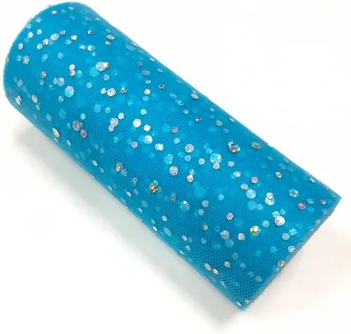 Vista 28 de Rollo de tul con lentejuelas con purpurina, decoración de boda, suministros de organza para fiestas de cumpleaños, carrete de tela, vestido tutú