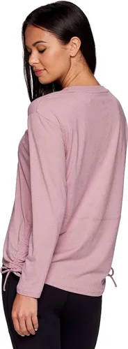 Vista 5 de RBX Active - Camiseta de manga larga para mujer, atlética, de yoga, súper suave