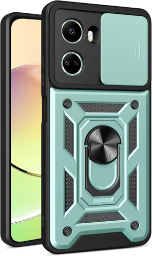 Vista 17 de Compatible con Tecno Pova Neo 2 Bracket Shell, con cubierta deslizante para lente de cámara compatible con Tecno Pova Neo 2 LG6n Case Negro