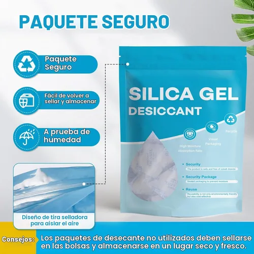 Vista 4 de VOISEN - Paquetes de gel de sílice de 0.71 oz (0.71 oz), 100