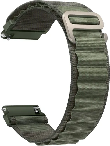 Vista 15 de Correa de nylon compatible con Samsung Galaxy Watch 7/FE/6/5 Pro 4 3/Watch 4 6 Classic/Active/Gear S2 S3 Frontier, correa de bucle deportivo de 20