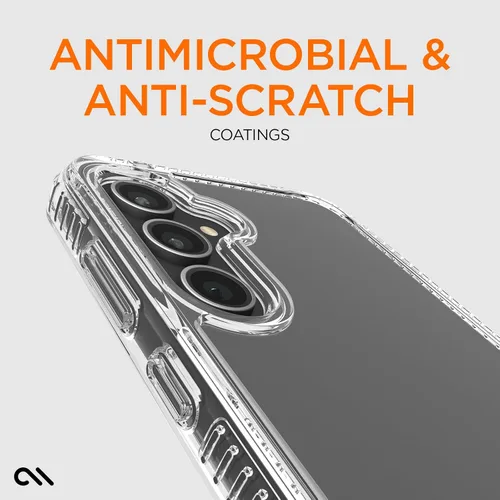 Vista 6 de Case-Mate Funda transparente resistente para Samsung Galaxy S23 FE 5G [protección contra caídas D3O de 16 pies] [compatible con carga inalámbrica]