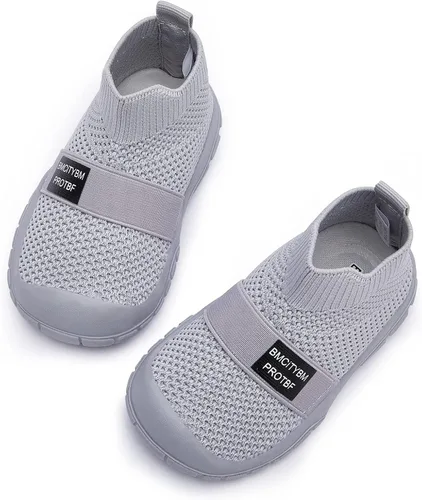 Vista 6 de BMCiTYBM Zapatos de bebé niño y niña, zapatos transpirables para caminar, ligeros, antideslizantes, 6, 9, 12, 18, 24 meses