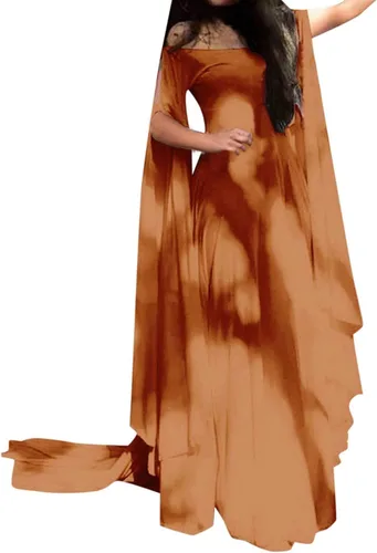 Vista 9 de FRMUIC Vestido de hada renacentista para mujer, disfraz irlandés medieval, vestido sexy de Halloween, vestido victoriano con hombros descubiertos