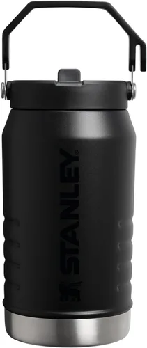 Vista 5 de Stanley IceFlow 2.0 - Jarra con pajilla abatible con asa, de 64 onzas, tapa giratoria y popote abatible, a prueba de fugas para viajes y deportes