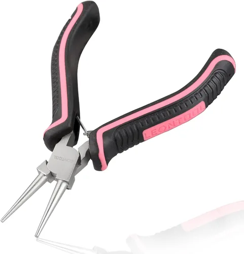 Vista 8 de Mini alicates de corte diagonal de 4 pulgadas, cortadores laterales con resorte Mini Diagonal Wire Cutters, for Jewelry Making, Artificial