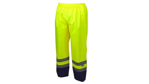 Vista 2 de Pyramex RRWP3110S PU/Poly Hi vis pantalones de cintura elástica - talla pequeña