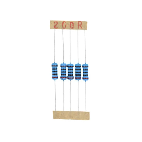 Vista 131 de 100PCS 1 vatios 1W 0R1 0.1 ohmios 1% resistencia de película metálica