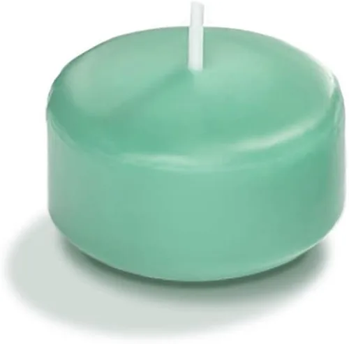 Vista 76 de yummi Caja de 120 velas flotantes marfil de 1.75