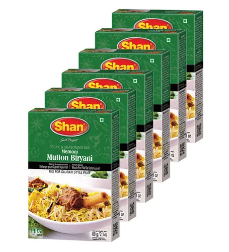 Vista 224 de Shan Chicken 65 - Mezcla de recetas y condimentos de 2.1 oz (60 g) - Polvo de especias para pollo frito picante agridulce - Adecuado