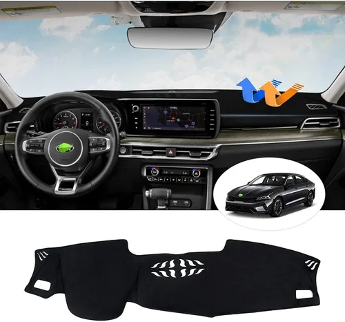Vista 37 de Autorder Cubierta de salpicadero para Hyundai Sonata 2009 2010 Accesorios Dash Cover Upgrade Flannel Dash Mat Parasol Protector de rayos UV