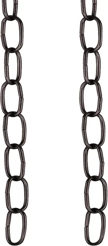 Vista 6 de Aspen Creative 21101A - Cadena decorativa para lámpara de 36 pulgadas en bronce aceitado, 1 paquete