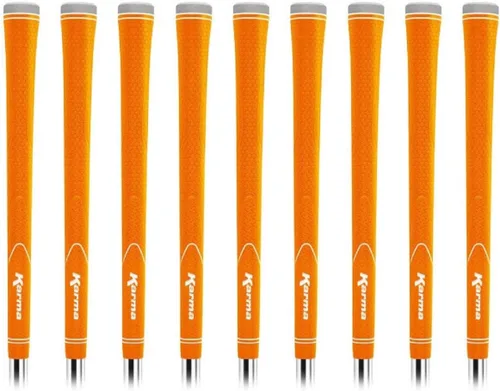 Vista 8 de Karma Neion II - Juego de agarres de golf de repuesto, de goma antideslizante de colores vibrantes para hombres y mujeres, elige individual, 9, 13