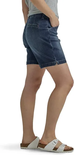 Vista 3 de Lee - Pantalones cortos de mujer, de ajuste regular, estilo chino, para caminar