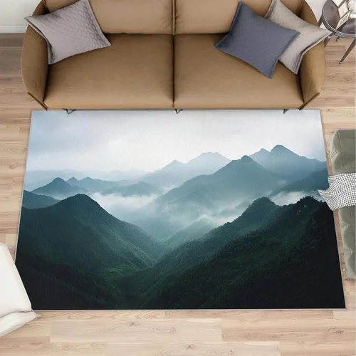 Vista 41 de Desert Dunes Rugs for Bedroom, Desert Landscape Area Rug, Natural Scenery Rugs for Living Room, Indoor Non-Slip Rug, Machine Washable Carpet for