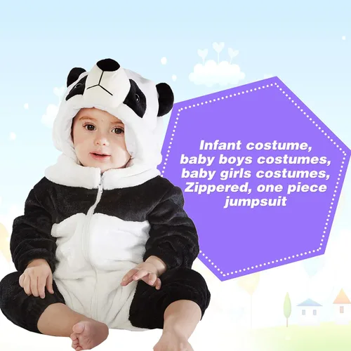 Vista 6 de M&M SCRUBS Trajes de cosplay de animales, disfraz de bebé para niños y niñas