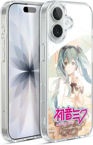 Vista 14 de Head Case Designs Licencia Oficial Hatsune Miku Gráficos Lindos Carcasa de Gel [Protección de Grado Militar] Compatible con Apple iPhone 7