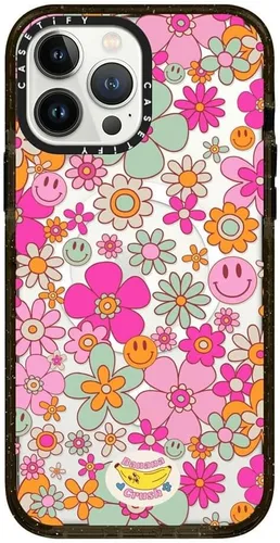 Vista 22 de CASETiFY Funda Impact para iPhone 13 [Protección contra caídas de grado militar 4X de 8.2 pies/Compatible con Magsafe] - #1 Mom - Transparente