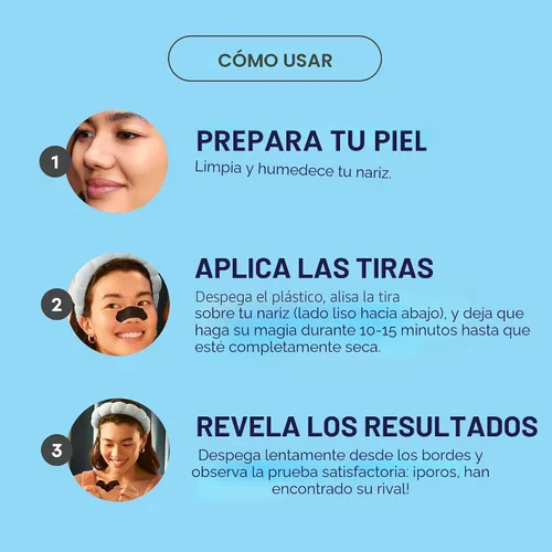 Vista 4 de Biore - Tiras de poros de limpieza profunda de carbón, tiras nasales para eliminación de puntos negros en piel grasa, cuenta con tecnología C-Bond