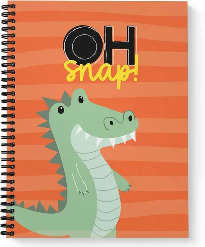 Vista 8 de Gotcha Covered Notebooks You Are Dino-Mite - Cuaderno de espiral para niños, 8.5 x 11 pulgadas, 120 páginas con rayas anchas, tapa blanda laminada