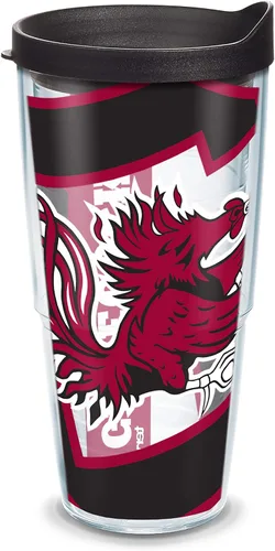 Vista 123 de Vaso térmico con tapa, marca Tervis, Idaho Univ, Transparente