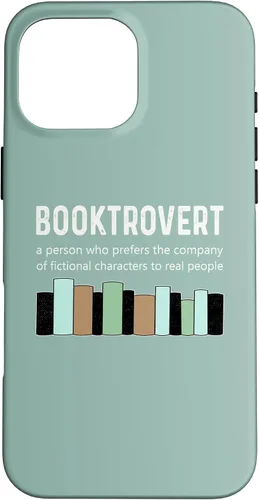 Vista 19 de Booktrovert Book Lover Book Worm Reading Nerd Bookshelf Case for iPhone 17