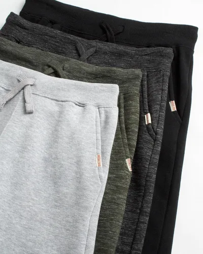 Vista 2 de Weatherproof Vintage Boys' Athletic Sweatpants - 4 Pack Basic Fleece Jogger Track Pants for Boys