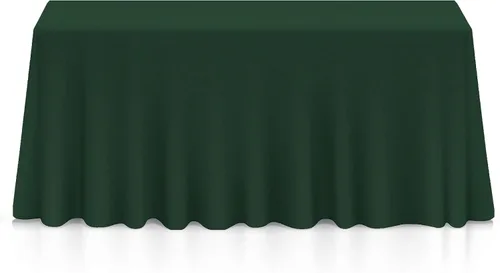 Vista 22 de Lann's Linens - Mantel rectangular de tela de poliéster de primera calidad para bodas, banquetes y restaurantes Rojo