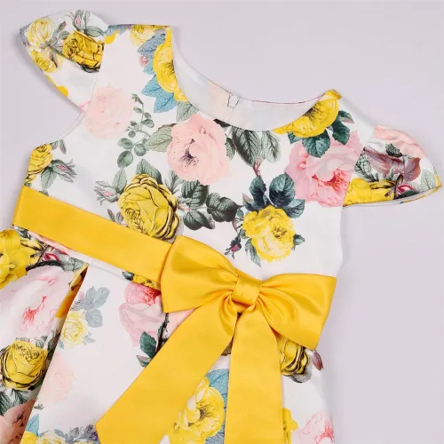 Vista 3 de AIMJCHLD 6M-9T - Vestidos formales para niñas pequeñas, Pascua, Navidad, boda, concurso, fiesta