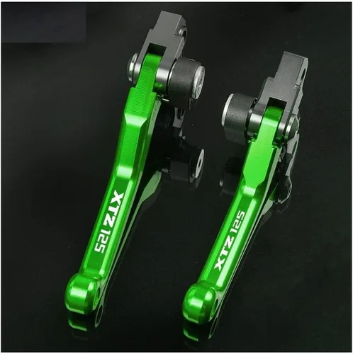 Vista 12 de DOUKI Palancas de embrague de freno de aluminio para motocross XTZ125 XTZ 125 2003-2016 2015 2014 2013 2012 2011 Motocross Dirt Bike CNC Palanca